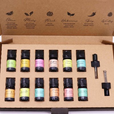 Ancient Wisdom Summer Set dárková sada esenciálních olejů 12 x 10 ml – Hledejceny.cz