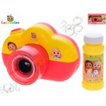 Cocomelon bublifukovač ve tvaru foťáku 13 cm na baterie s náplní 58 ml – Sleviste.cz