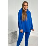 Sada s mikinou s kapucí chrpově modrá – Zbozi.Blesk.cz