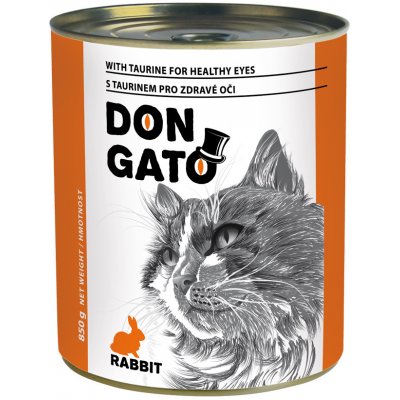 Don Gato kočka králík 850 g