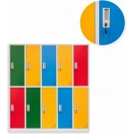 Storfy Kovová šatní skříň na oblečení Peru Color – Zboží Mobilmania