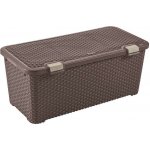 Curver RATTAN STYLE 43 l - hnědý 00711-210 – Zbozi.Blesk.cz