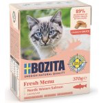 Bozita Cat kousky masa losos v omáčce 370 g – Sleviste.cz