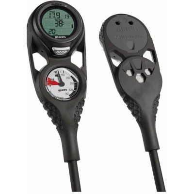 MARES Puck 4 Mission 2 Potápěčská Konzole - Počítač + Tlakoměr – Zboží Dáma