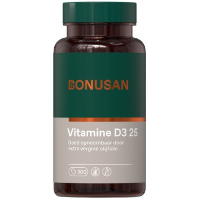 Bonusan Vitamin D3 25 μg 300 měkkých kapslí – Hledejceny.cz