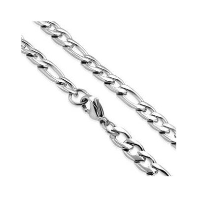 Šperky4U Ocelový řetěz figaro OPE1010-070-55 – Zboží Dáma