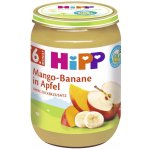 HiPP Bio Jablka s mangem a banány 6 x 190 g – Zboží Mobilmania