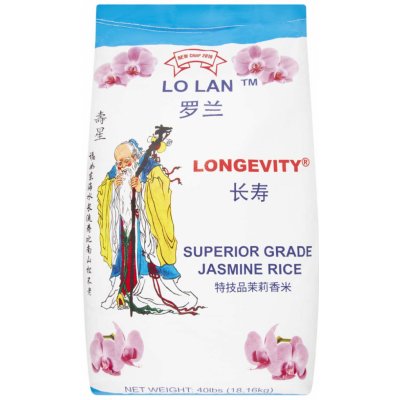 LO LAN Longevity Jasmínová rýže Gau ong but 18,16 kg – Hledejceny.cz