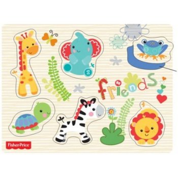 Fisher-Price moje první zvířecí puzzle friends