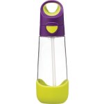 b.box Láhev s brčkem žlutá/šedá 600 ml – Zboží Mobilmania