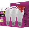 Žárovka Emos LED žárovka Classic A60, 9 W, E27, teplá bílá, 3 ks