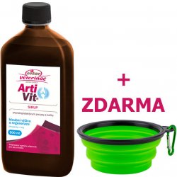 Vitar Veterinae ArtiVit Sirup 500ml+čepice fleece