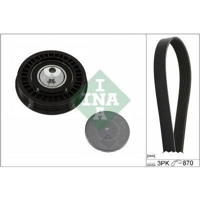 Sada žebrovaných klínových řemenů Schaeffler INA 529 0582 10 – Zboží Mobilmania