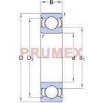 SKF 6306-2Z kuličkové ložisko – Sleviste.cz