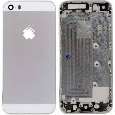 Kryt Apple iPhone 5S Zadní Housing stříbrný