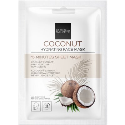 Gabriella Salvete Pleťová maska Hydratační Coconut 25 g – Hledejceny.cz