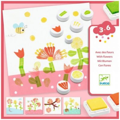 Djeco Sada Razítka květiny – Zboží Dáma