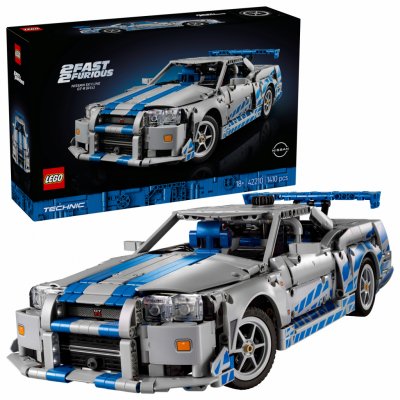 LEGO® Technic 42210 2 Fast 2 Furious Auto Nissan Skyline GT-R (R34) – Zboží Živě