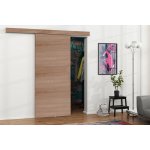 VILEN DOOR Posuvné dveře na stěnu MALIBU Dub Sonoma 76 x 205 cm – Zboží Mobilmania