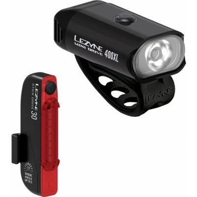 Lezyne Mini Drive 400XL Stick set černé