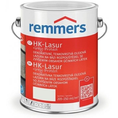 Remmers HK Lazura 3v1 Grey Protect 2,5 l stříbřitě šedá – Sleviste.cz