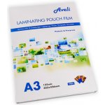 Laminovací fólie AVELI A3/250 mic (2x125), lesklé, XRT-00024