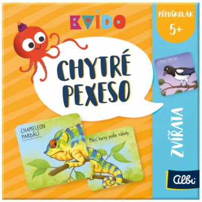 Albi Kvído Chytré pexeso Zvířata – Zboží Mobilmania