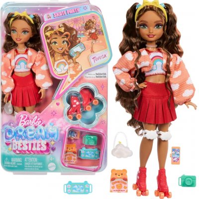 Barbie Dream Besties Tereza na kolečkových bruslích – Zboží Mobilmania