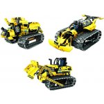 MECHANICAL MASTER - Stavebnice 3v1 R/C Stavební pásové stroje 452 ks – Zboží Živě