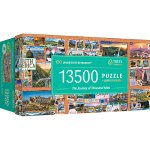 TREFL UFT Cesta dlouhá tisíc mil 13500 dílků – Zboží Dáma