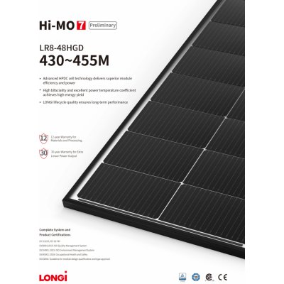 Longi Hi-MO 7 LR8-48HGD-445M – Zbozi.Blesk.cz