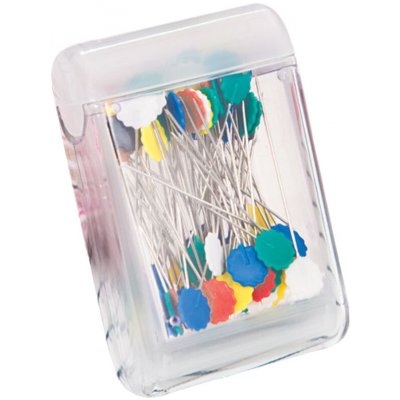 Špendlíky pro quilting, extra dlouhé s kytičkou TEXI 4075 – Zbozi.Blesk.cz