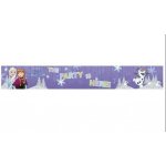 Party banner na zeď Frozen Snowflakes