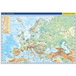 Evropa - školní fyzická nástěnná mapa, 136x96 cm/1:5 mil. – Sleviste.cz