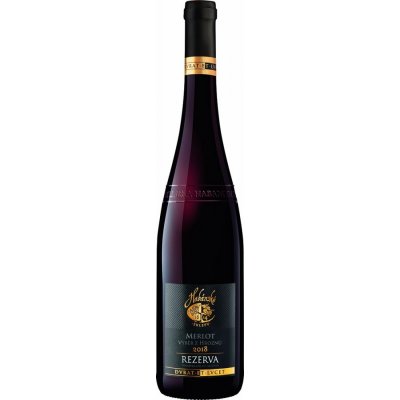 Habánské sklepy Merlot Rezerva Výběr z hroznů 2018 15% 0,75 l (holá láhev) – Hledejceny.cz