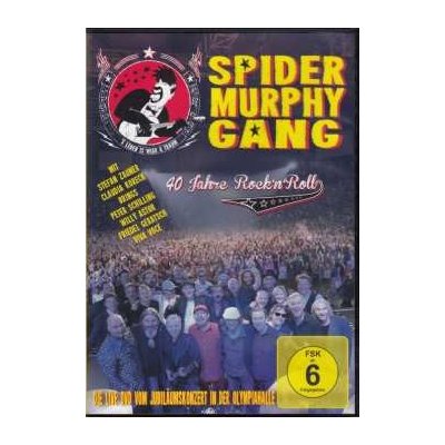 Spider Murphy Gang 40 Jahre Rock'n'roll Live 2017 DVD – Hledejceny.cz