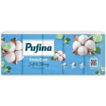 Pufina Papírové kapesníky Sensitive 3-vrstvé 10 x 10 ks – Zboží Dáma