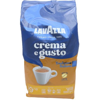 Lavazza Crema e Gusto Tradizione Italiana 1 kg – Hledejceny.cz