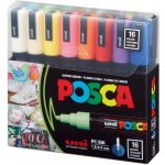 Uni Posca PC-5M 16 ks mix barev – Zboží Živě