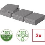 Esselte Home, velikost M nízký, šedý, 3 ks – Zboží Mobilmania