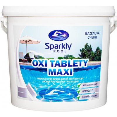 Sparkly POOL Oxi kyslíkové tablety MAXI 200g 5 kg – Sleviste.cz