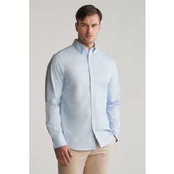 Gant košile reg pinpoint Oxford shirt light blue