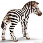 Schleich 14393 zebra hříbě – Zboží Mobilmania