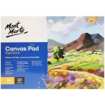 Mont Marte blok s šepsovaným malířským plátnem A4 280 g/m2 10 listů – Hledejceny.cz
