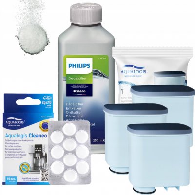 Saeco Philips 3 ks + Odvápňovač + tablety – Zboží Dáma