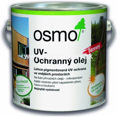 Osmo 428 UV ochranný olej 2,5 l Cedr polomatný – Zboží Mobilmania