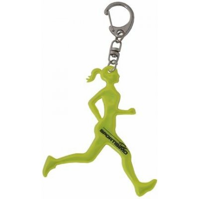 Kolimpex NO RUNNER reflexní přívěšek WOMAN Reflexní neon – Zboží Mobilmania
