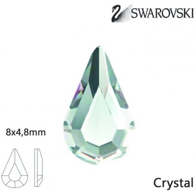 Kamínky Swarowski Drop 8 x 4,8 mm 8 ks – Zboží Mobilmania