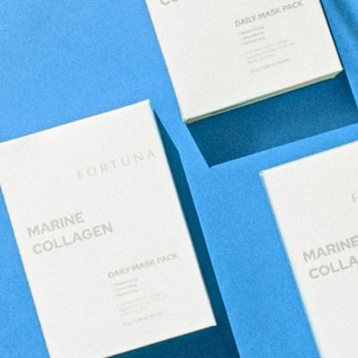 Fortuna Maska s mořským kolagenem pro elasticitu pleti 10 ks 250 g – Zboží Dáma