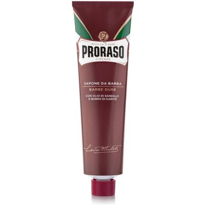 Proraso Red Line Coarse Beards Shaving Soap in a Tube Sandalwood 150 ml – Zboží Dáma